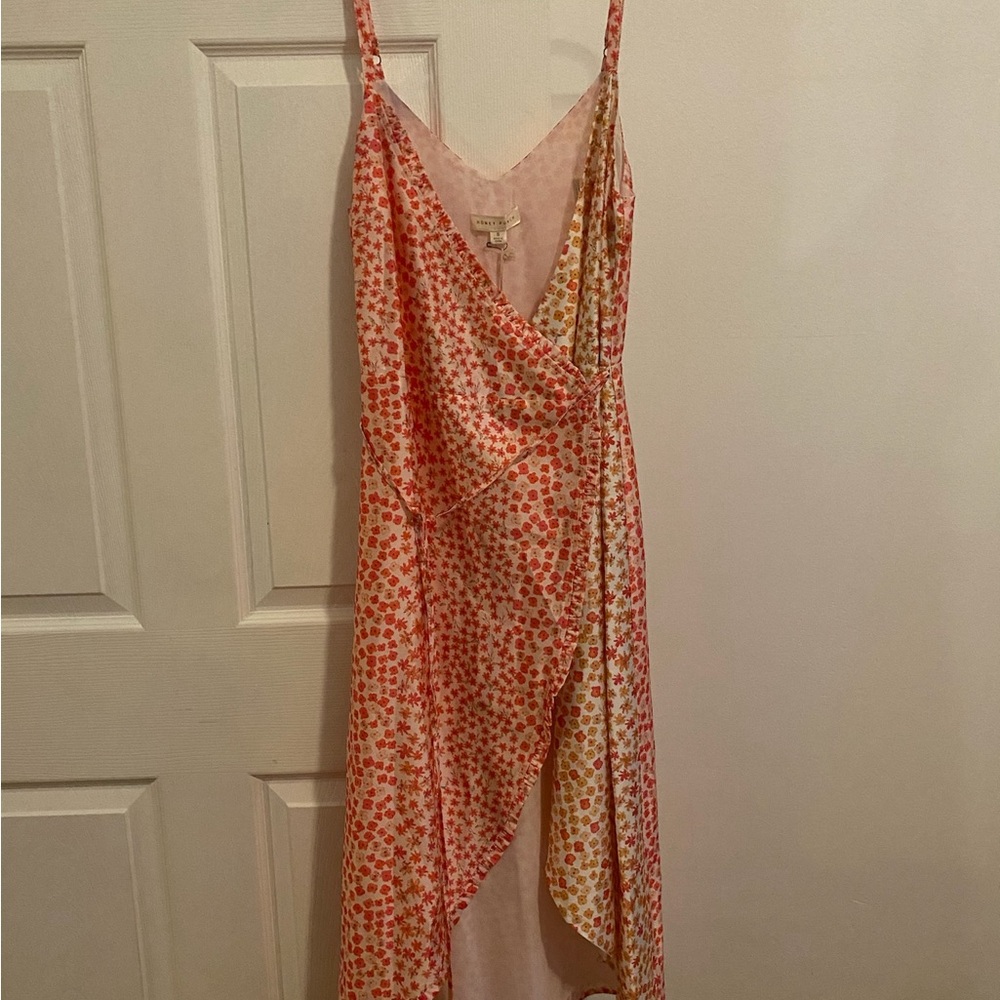 Floral Wrap Dress